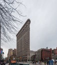 Flatiron Building, New York City. Royalty Free Stock Photo