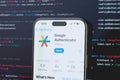 Google authenticator on iphone screen