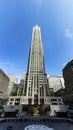 New York, USA June 4, 2023: The famous Rockefeller Center Royalty Free Stock Photo
