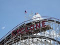 Image of the Coney Island Cyclone. Royalty Free Stock Photo