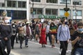 People march on Union Square NYC to protest George Floyd murder