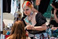 People participate in the Coney Islands annual mermaid parade, Brooklyn, New York, USA