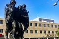 New York, USA June 1, 2023: Photo of the monument and tribute to the victims and heroes of the Second World War. Royalty Free Stock Photo