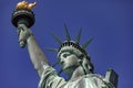 New York, USA June 1, 2023: The Statue of Liberty, symbol of freedom and democracy for Manhattan. Royalty Free Stock Photo