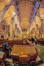 Interior of Saint Patrick Cathedral, Manhattan, New York, USA Royalty Free Stock Photo