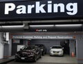 New York, USA - May 24, 2018: Cars in the Icon Parking in Midtown of Manhattan.