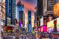 New York, USA May 31, 2023: The famous Times Square, which is the most famous place in the Big Apple.