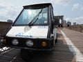 NYPD tricycle scooter Royalty Free Stock Photo