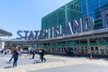 The Staten Island Ferry terminal in Lower Manhattan, NYC Royalty Free Stock Photo