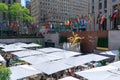 Rockefeller Center, a complex of landmark Art Deco buildings in New York City Royalty Free Stock Photo