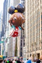 Annual Thanksgiving Macys parade with inflated Ada Twist Scientist character