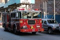 Fireman truck number 10 in New York city