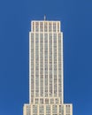 Empire State Building view from street level Royalty Free Stock Photo