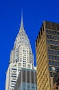 Chrysler building facade Royalty Free Stock Photo