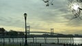 Manhattan Bridge Tower DUMBO, New York City USA Royalty Free Stock Photo