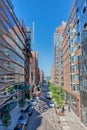 Zaha Hadid Building view from The High Line in New York