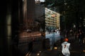 Lights, shadows and reflections on the streets of NYC