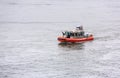 US Coast Guard patrol boat Royalty Free Stock Photo