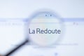 New York, USA - 29 September 2020: laredoute.fr La Redoute company website with logo close up, Illustrative Editorial