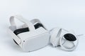 Meta oculus goggle controller set Royalty Free Stock Photo