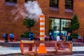 Steam Pipes in Manhattan, New York