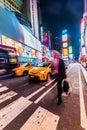 Times Square at night. New York City, USA Royalty Free Stock Photo