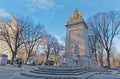 New York USS Maine National Monument winter