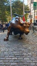 New York Wall Street Bull Royalty Free Stock Photo