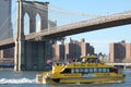 New York Water Taxi at the Brooklyn Bridge