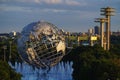 1964 New York World`s Fair Unisphere in Flushing Meadows Park Royalty Free Stock Photo