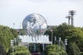 1964 New York World s Fair Unisphere in Flushing Meadows Park Royalty Free Stock Photo