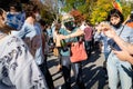 New Yorkers celebrate Joe Biden's election victory