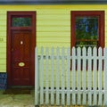 New Zealand Arrowtown cityscape wood houses