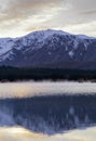 New Zealand on a beautiful autumn morning view from lake Tekapo. June 2018