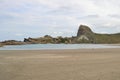 New Zealand beautiful coast Castlepoint