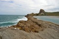 New Zealand beautiful coast Castlepoint