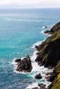 New Zealand coastline looking towards Spirits bay Royalty Free Stock Photo