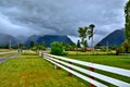 New Zealand, Fox Glacier Village, West Coast