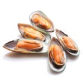 New Zealand Green Mussels Royalty Free Stock Photo