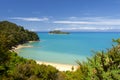 New Zealand Landscape. Abel Tasman National Park. Royalty Free Stock Photo