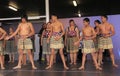 New Zealand Maori perform Haka War dance Royalty Free Stock Photo