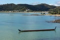 New Zealand Maori Waka Long Canoe Royalty Free Stock Photo