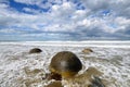 New Zealand Moeraki Boulders Beach Royalty Free Stock Photo