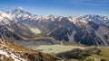 NEW ZEALAND Mount cook from Mueller hut Royalty Free Stock Photo