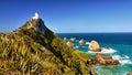 Lighthouse Coast Landscape New Zealand