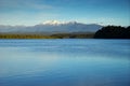 New Zealand, Okarito Lagoon view