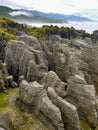 New Zealand, Pancake Rocks, South Island Royalty Free Stock Photo