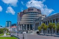 New Zealand Parliament Buildings in Wellington Royalty Free Stock Photo
