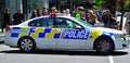 New Zealand police patrol car