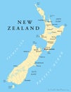 New Zealand Political Map